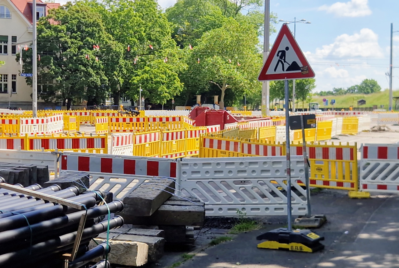 Chantier Prager Straße